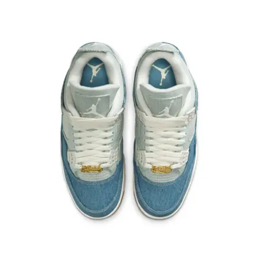 Air Jordan 4 TEX WMNS "Worn Blue" 丹寧牛仔 藍 女鞋 男女段 IB6716-：圖片 5