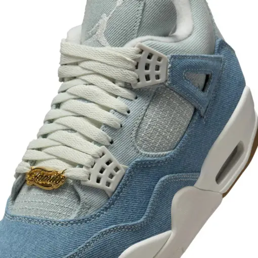 Air Jordan 4 TEX WMNS "Worn Blue" 丹寧牛仔 藍 女鞋 男女段 IB6716-：圖片 7