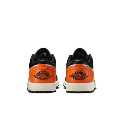 Air Jordan 1 Low "Shattered Backboard" 小扣碎 黑白橘 男鞋 55355：圖片 4