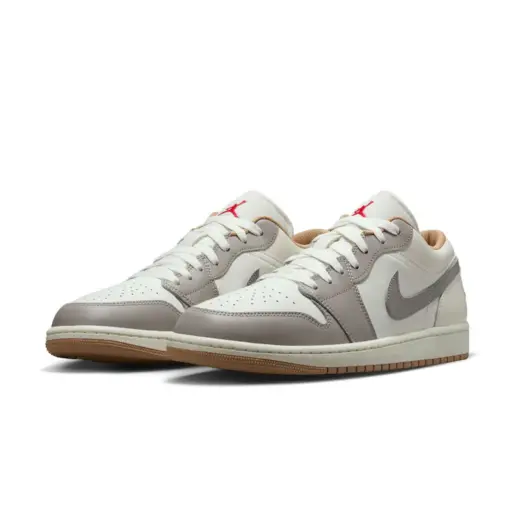 Air Jordan 1 Low "Sail College Grey" 玫瑰鐵觀音 男鞋 553558-16：圖片 2