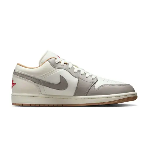 Air Jordan 1 Low "Sail College Grey" 玫瑰鐵觀音 男鞋 553558-16：圖片 3