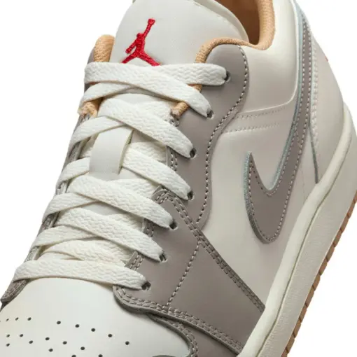 Air Jordan 1 Low "Sail College Grey" 玫瑰鐵觀音 男鞋 553558-16：圖片 7
