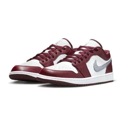 AIR JORDAN 1 LOW "BORDEAUX" 紅酒 男鞋 553558-615 [台灣現貨]：圖片 2