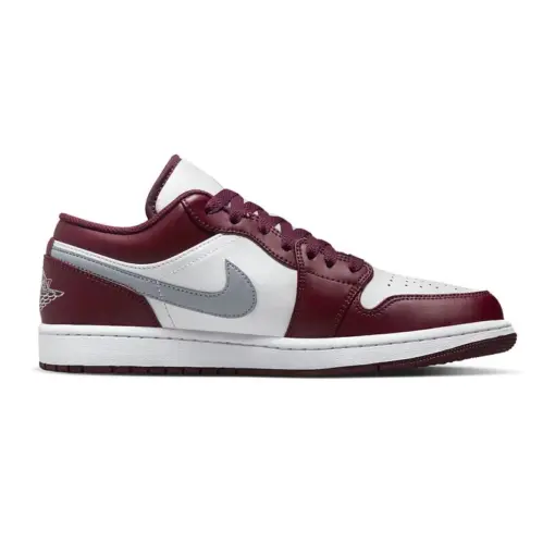 AIR JORDAN 1 LOW "BORDEAUX" 紅酒 男鞋 553558-615 [台灣現貨]：圖片 3