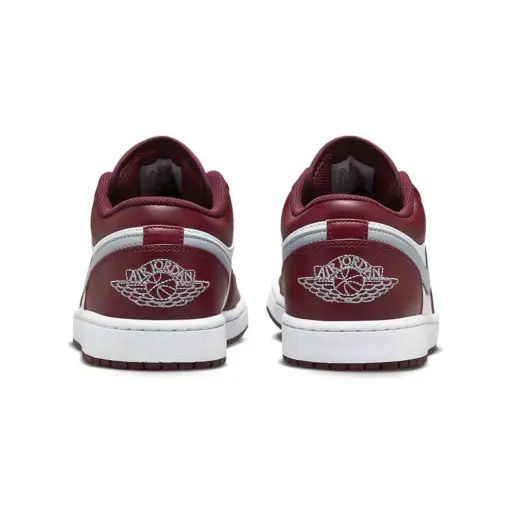 AIR JORDAN 1 LOW "BORDEAUX" 紅酒 男鞋 553558-615 [台灣現貨]：圖片 4