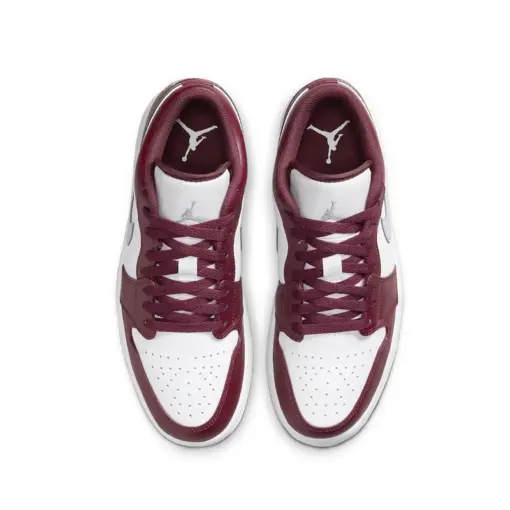 AIR JORDAN 1 LOW "BORDEAUX" 紅酒 男鞋 553558-615 [台灣現貨]：圖片 5