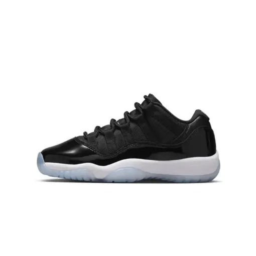 Air Jordan 11 Low "Space Jam" GS 2024 經典復刻 冰底 黑白 籃球鞋 女鞋