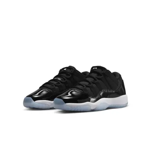 Air Jordan 11 Low "Space Jam" GS 2024 經典復刻 冰底 黑白 籃球鞋 女鞋：圖片 2