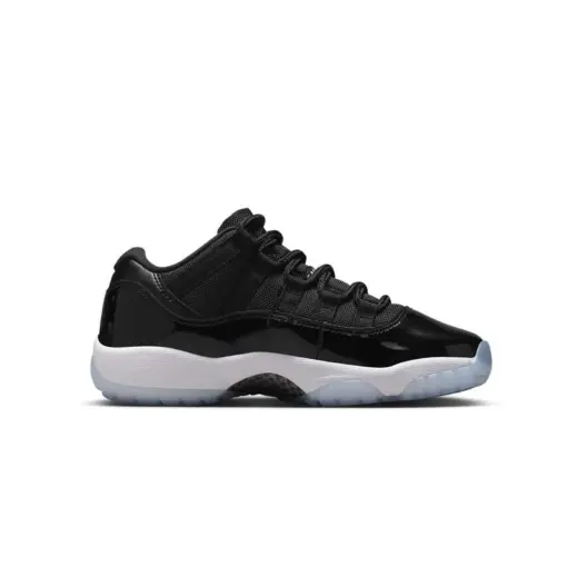 Air Jordan 11 Low "Space Jam" GS 2024 經典復刻 冰底 黑白 籃球鞋 女鞋：圖片 3