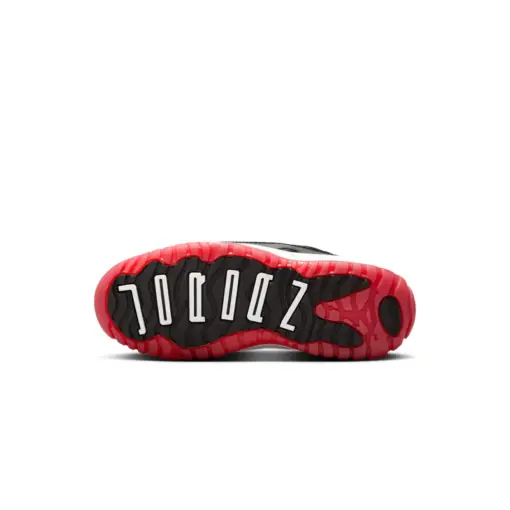 Air Jordan 11 Low "Bred" PS 2025 經典回歸 黑白紅 中童 FV5116-006：圖片 6