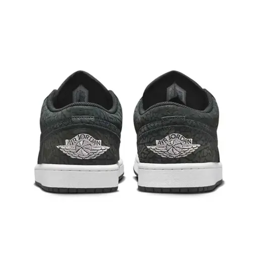 Air Jordan 1 Low "Black Elephant" 黑 爆裂紋 男鞋 FB9907-001：圖片 5