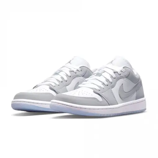 Air Jordan 1 Low W '' Wolf Grey White '' 小Dior 灰白 女鞋 男女：圖片 2