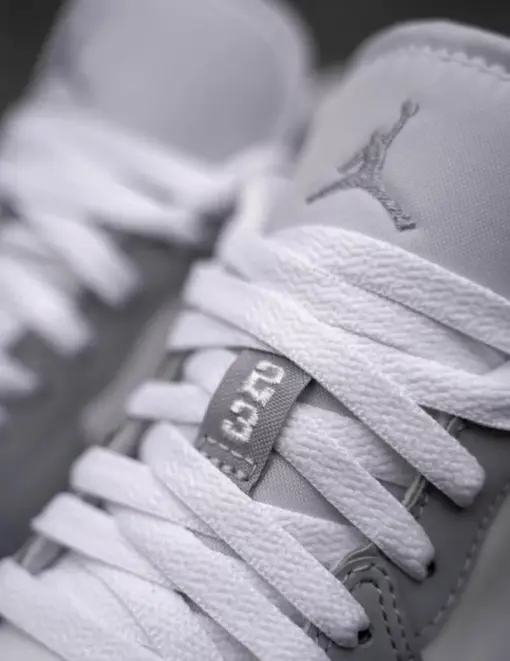 Air Jordan 1 Low W '' Wolf Grey White '' 小Dior 灰白 女鞋 男女：圖片 12