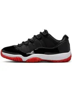 Air Jordan 11 Low "Bred" 2025 經典回歸 黑白紅 男鞋 FV5104-006