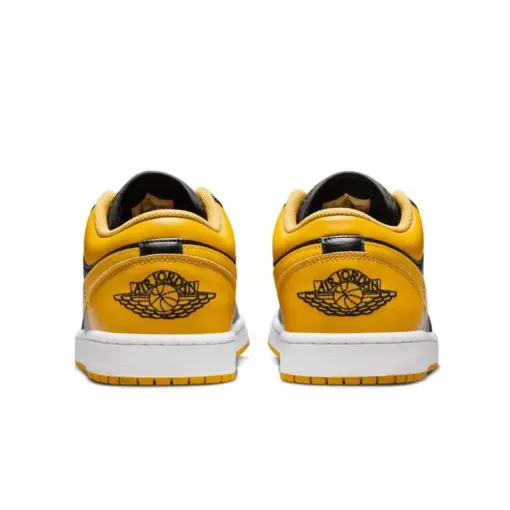 Air Jordan 1 Low "Yellow Ochre" 黑黃 男鞋 553558-072：圖片 4