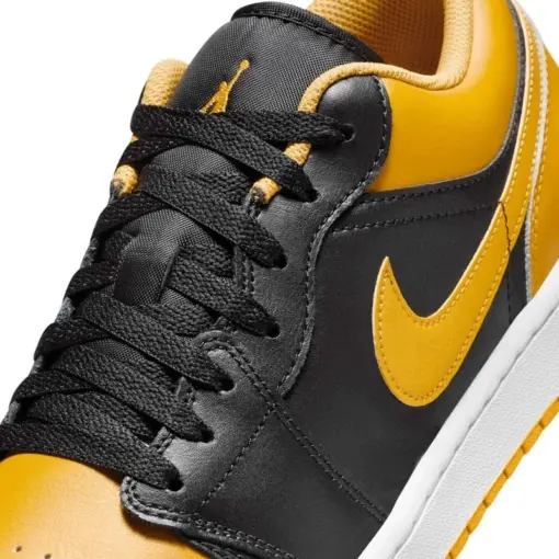 Air Jordan 1 Low "Yellow Ochre" 黑黃 男鞋 553558-072：圖片 7
