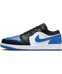 Air Jordan 1 Low " Blue Toe " 皇家黑藍 白腳趾 男鞋 553558-140