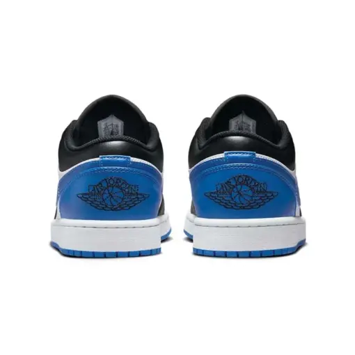 Air Jordan 1 Low " Blue Toe " 皇家黑藍 白腳趾 男鞋 553558-140：圖片 4