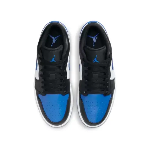 Air Jordan 1 Low " Blue Toe " 皇家黑藍 白腳趾 男鞋 553558-140：圖片 5