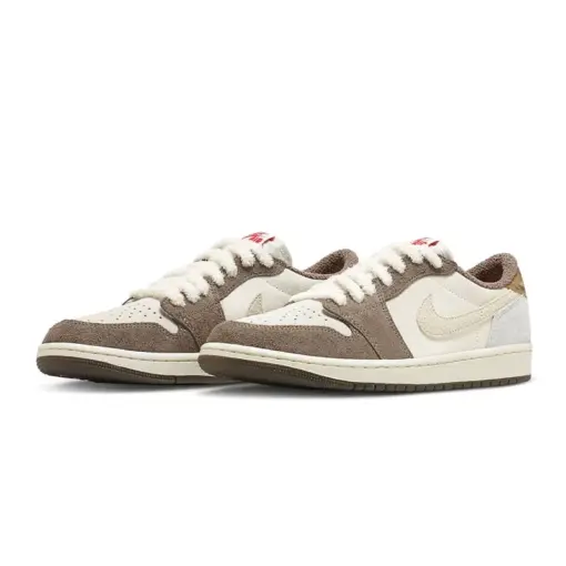 Air Jordan 1 Low OG "Year Of The Rabbit" 兔年 棕白 男鞋 DV131：圖片 2