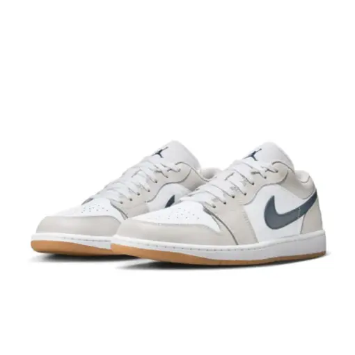 AIR JORDAN 1 LOW "Georgetown" 白灰藍 男鞋 553558-146：圖片 2