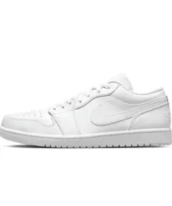 Air Jordan 1 Low "Triple White" 全白 男鞋 553558-136