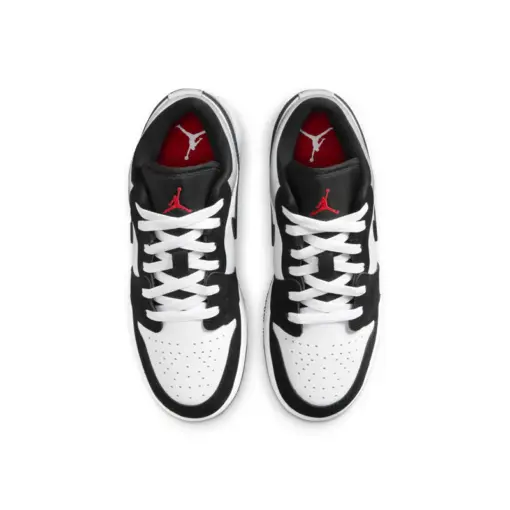 Air Jordan 1 low "Panda Toe" GS 熊貓腳趾 反光 大童 女鞋 黑白 HF3188：圖片 5