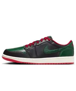 Air Jordan 1 Low OG WMNS "Gorge Green" GUCCI配色 綠紅 女鞋 男段