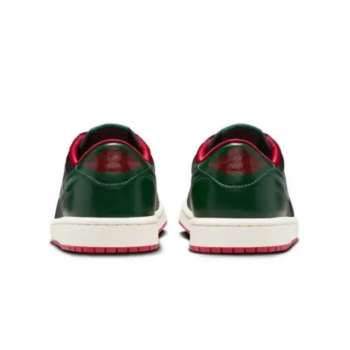Air Jordan 1 Low OG WMNS "Gorge Green" GUCCI配色 綠紅 女鞋 男段：圖片 4