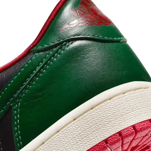 Air Jordan 1 Low OG WMNS "Gorge Green" GUCCI配色 綠紅 女鞋 男段：圖片 8