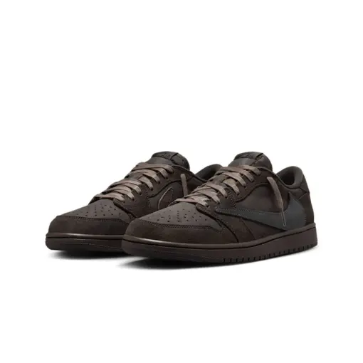 Travis Scott x Air Jordan 1 Low OG "Velvet Brown" 聯名款 倒：圖片 2