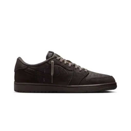 Travis Scott x Air Jordan 1 Low OG "Velvet Brown" 聯名款 倒：圖片 3