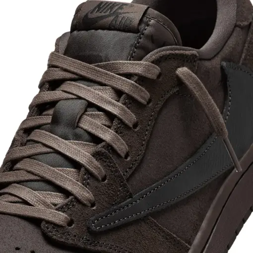 Travis Scott x Air Jordan 1 Low OG "Velvet Brown" 聯名款 倒：圖片 7