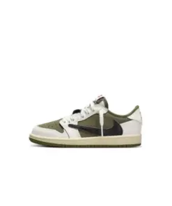 Travis Scott x Air Jordan 1 Retro Low OG SP MEDIUM OLIV