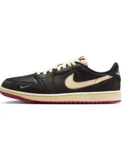 Air Jordan 1 Low OG x Nigel Sylvester 米白 黑色 仿舊 聯名 IB895