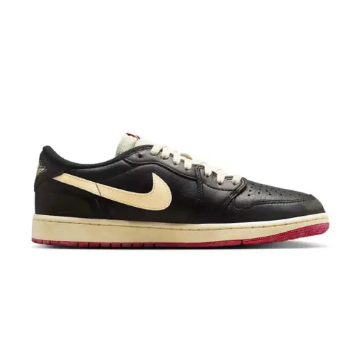 Air Jordan 1 Low OG x Nigel Sylvester 米白 黑色 仿舊 聯名 IB895：圖片 3