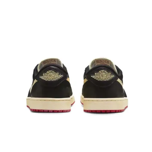Air Jordan 1 Low OG x Nigel Sylvester 米白 黑色 仿舊 聯名 IB895：圖片 4
