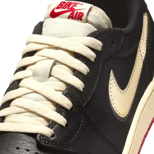 Air Jordan 1 Low OG x Nigel Sylvester 米白 黑色 仿舊 聯名 IB895：圖片 7