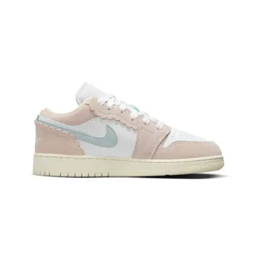 Air Jordan 1 Low GS "White Pink Blue" 粉藍  女鞋 大童 DZ5356-：圖片 3