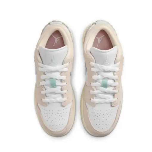 Air Jordan 1 Low GS "White Pink Blue" 粉藍  女鞋 大童 DZ5356-：圖片 6