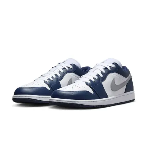 Air Jordan 1 Low "Midnight Navy" 午夜藍 男鞋 553558-141：圖片 2