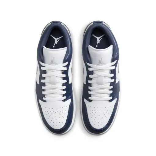 Air Jordan 1 Low "Midnight Navy" 午夜藍 男鞋 553558-141：圖片 5