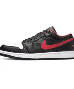 Air Jordan 1 Low "White Toe" 白腳趾 黑白紅 男鞋 553558-063 [台灣現