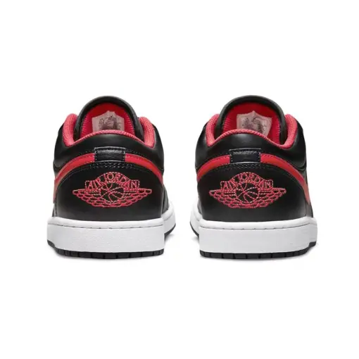 Air Jordan 1 Low "White Toe" 白腳趾 黑白紅 男鞋 553558-063 [台灣現：圖片 4