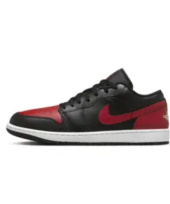 Air Jordan 1 Low "Bred" 黑紅 男鞋 553558-067