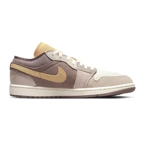 Air Jordan 1 Low "Inside Out" 松果棕黃 麂皮 男鞋 DN1635-200 [台灣：圖片 3