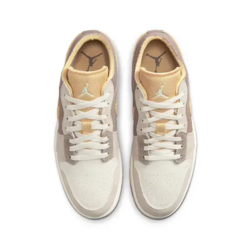 Air Jordan 1 Low "Inside Out" 松果棕黃 麂皮 男鞋 DN1635-200 [台灣：圖片 5