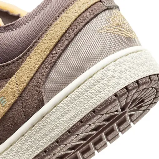 Air Jordan 1 Low "Inside Out" 松果棕黃 麂皮 男鞋 DN1635-200 [台灣：圖片 8