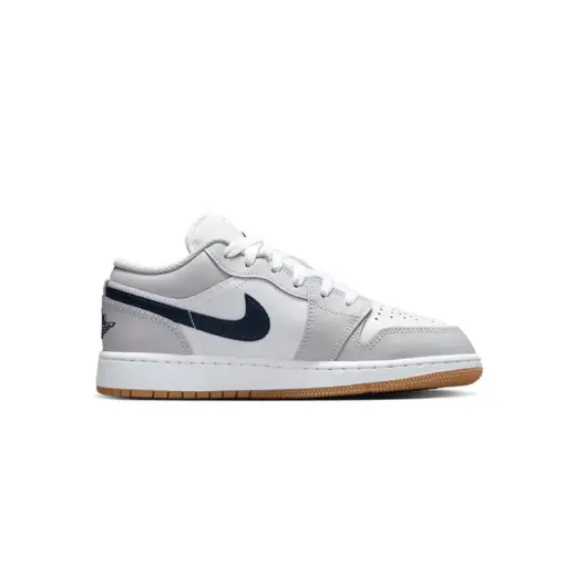 Air Jordan 1 Low "Georgetown" GS 白灰藍 女鞋 大童 553560-146：圖片 3