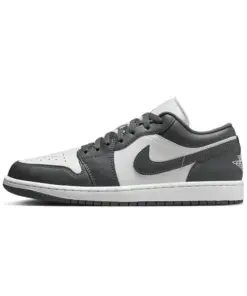 Air Jordan 1 Low "Grey/White"  深灰 男款 553558-044